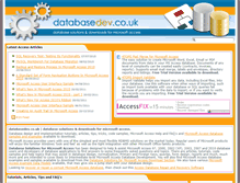 Tablet Screenshot of databasedev.co.uk